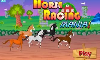 Horse Racing Mania - Girl jeu Affiche