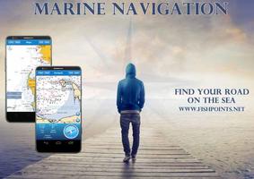 Marine Navigation Affiche