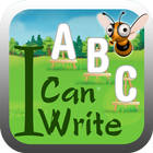 I Can Write ABC kids alphabets icône