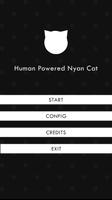 Human Powered Nyan Cat Affiche