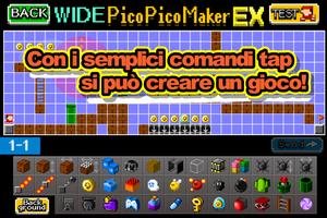 1 Schermata Crea l'Azione. PicoPicoMaker ⇔