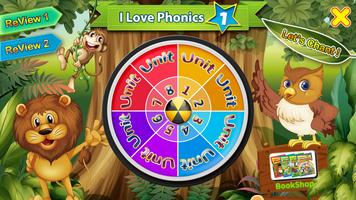 Poster I Love Phonics 1 Lite[Level 1]