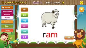 I Love Phonics 2 Lite[Level 2] Ekran Görüntüsü 2