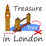 London Treasure Hunt Map Free أيقونة