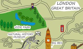 London Treasure Hunt Map Free capture d'écran 2