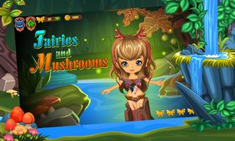 پوستر Fairies and Mushrooms