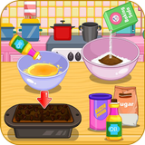 Cook a banana and chocolate bread icon