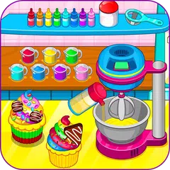 download Cucina i cupcakes d'arcobaleno APK