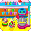 Regenbogen Cupcakes backen