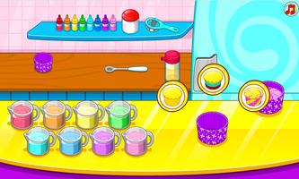 Cooking rainbow cupcakes اسکرین شاٹ 3