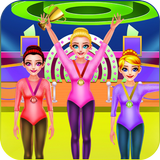 Gymnastics game sports game competition icon