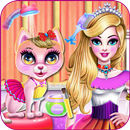 Princess Kim and Her Cute Kitty Cat APK