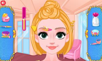 Princess makeup spa salon imagem de tela 3