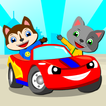 Paw boom kids car puzzles
