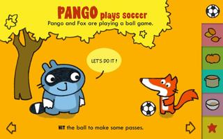Pango plays soccer Cartaz