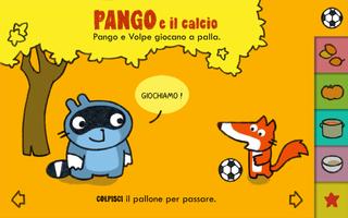 Poster Pango gioca a calcio