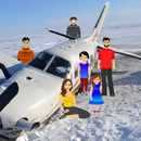 Plane Crash in Snow Escape APK