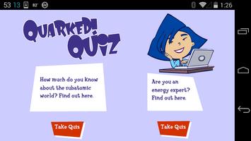 Quarked! Quiz-poster
