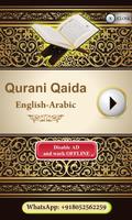 Qurani Qaida Arabic-English Poster