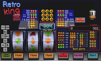 Retro King slot machine 스크린샷 1