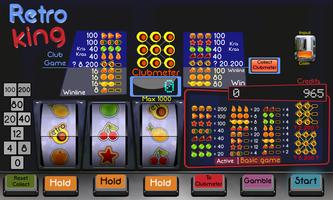 Retro King slot machine ภาพหน้าจอ 2