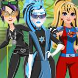 Super Hero Dress Up Stylich Girls