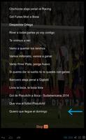 Canciones y Letras River Plate Affiche