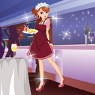 Sweety Waitress Dress Up آئیکن