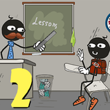 Stickman побег из школы 2