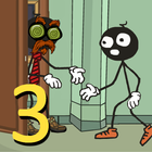 Stickman school escape 3 ícone