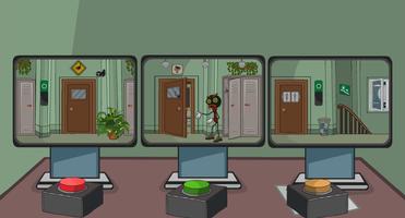 Stickman school escape 3 screenshot 2