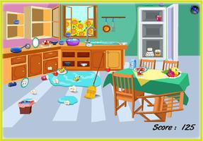 Home Cleanup Game স্ক্রিনশট 1