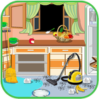 Home Cleanup Game Zeichen