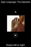 برنامه‌نما Sign Language Alphabet عکس از صفحه