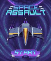 Space Assault Affiche