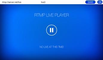 RTMP LIVE Stream Player capture d'écran 1