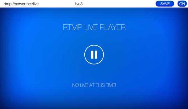 RTMP LIVE Stream Player 截图 1