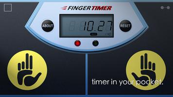 Finger Timer الملصق