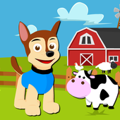 Farm For Kids Twin Paw Puppy icon