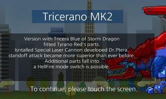 Tyranno Tricera2- DinoRobot poster