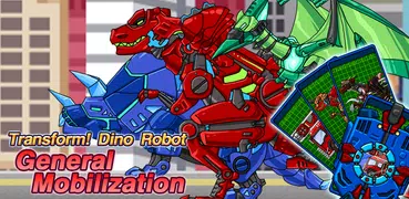 Transformation Dino-Roboter