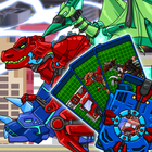 转变! 恐龙机器人: 玩具建造战斗游戏 图标