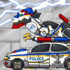 T-rex Cops- Combine! DinoRobot icon