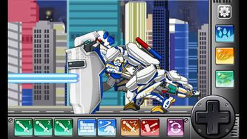 T-rex Cops- Combine! DinoRobot 海报