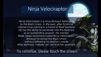 Ninja Velociraptor- Dino Robot Cartaz