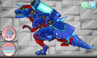 Tyranno + Tricera - Combine! Dino Robot capture d'écran 3