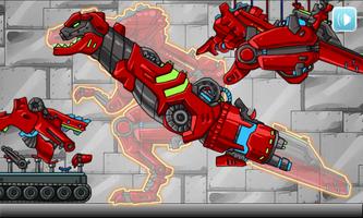 برنامه‌نما Dino Robot - Tyranno Red عکس از صفحه