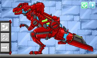 Dino Robot - Tyranno Red capture d'écran 2