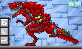 Dino Robot - Tyranno Red Screenshot 3