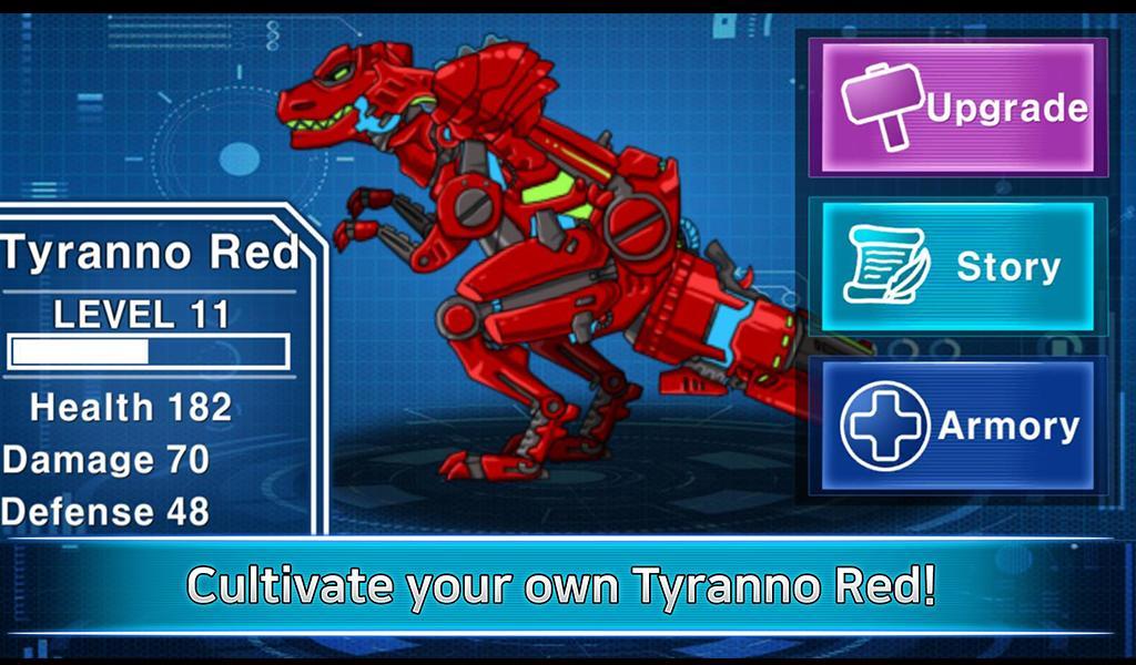 T Rex Red Combine Dino Robot Dinosaur Games For Android Apk Download - roblox dinosaur simulator tyranno